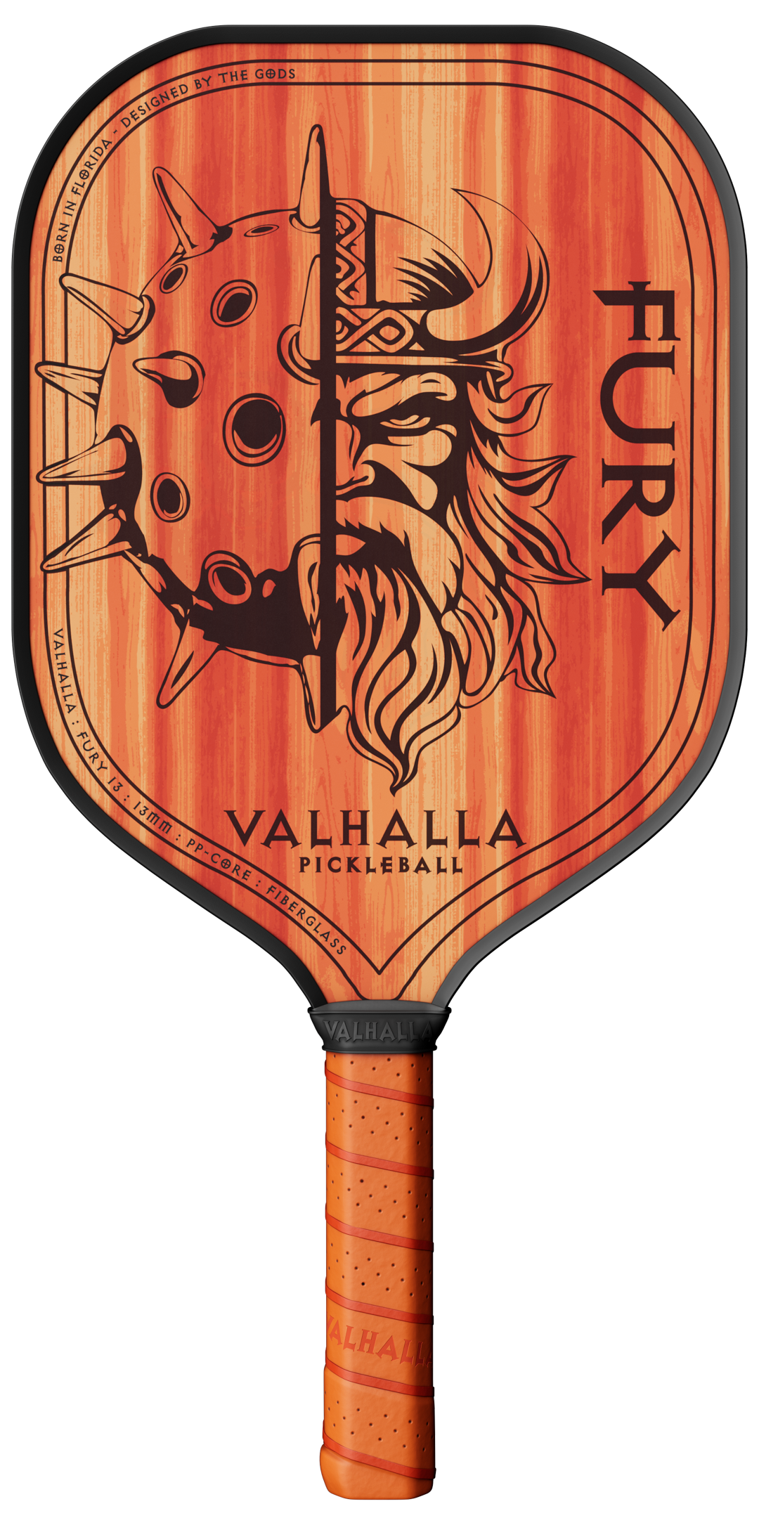 FURY S1 - 13mm Fiberglass Paddle | Valhalla Pickleball FURY S1 - 13mm Fiberglass Paddle | Valhalla Pickleball